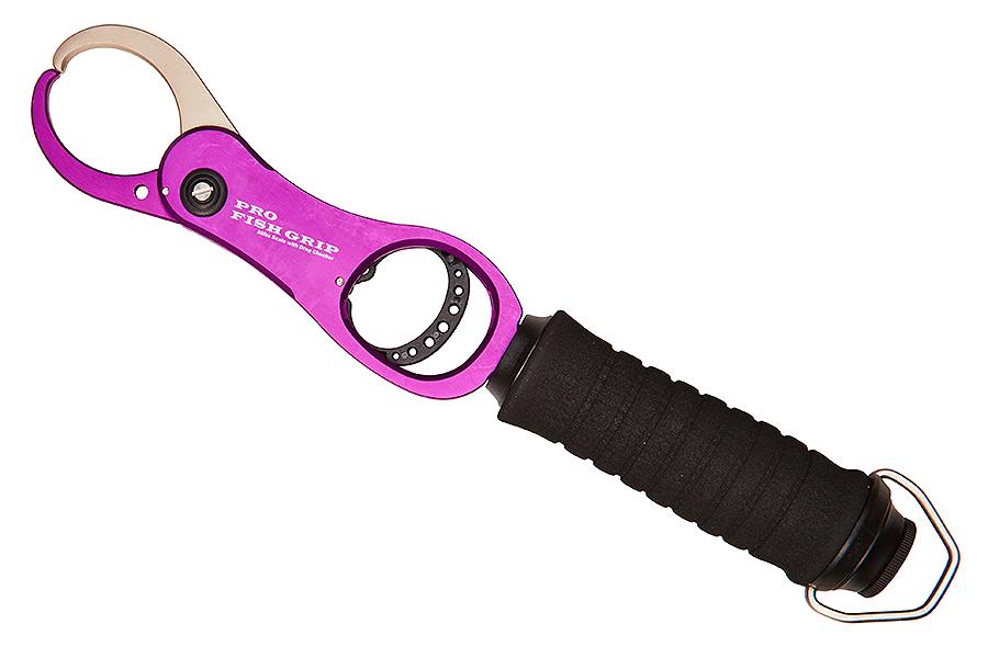 Челюстной захват рыбацкий ASARI Pro Fish Gripper Purple/Silver