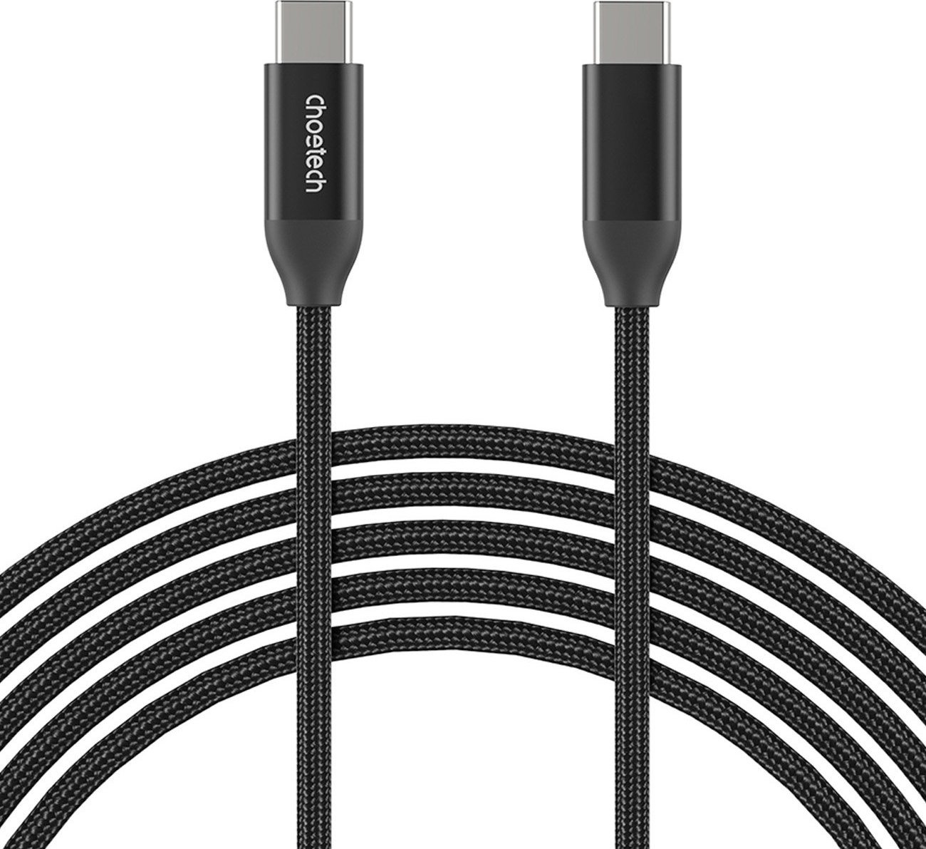 Кабель USB Type-C-USB Type-C Choetech 1.2 м черный