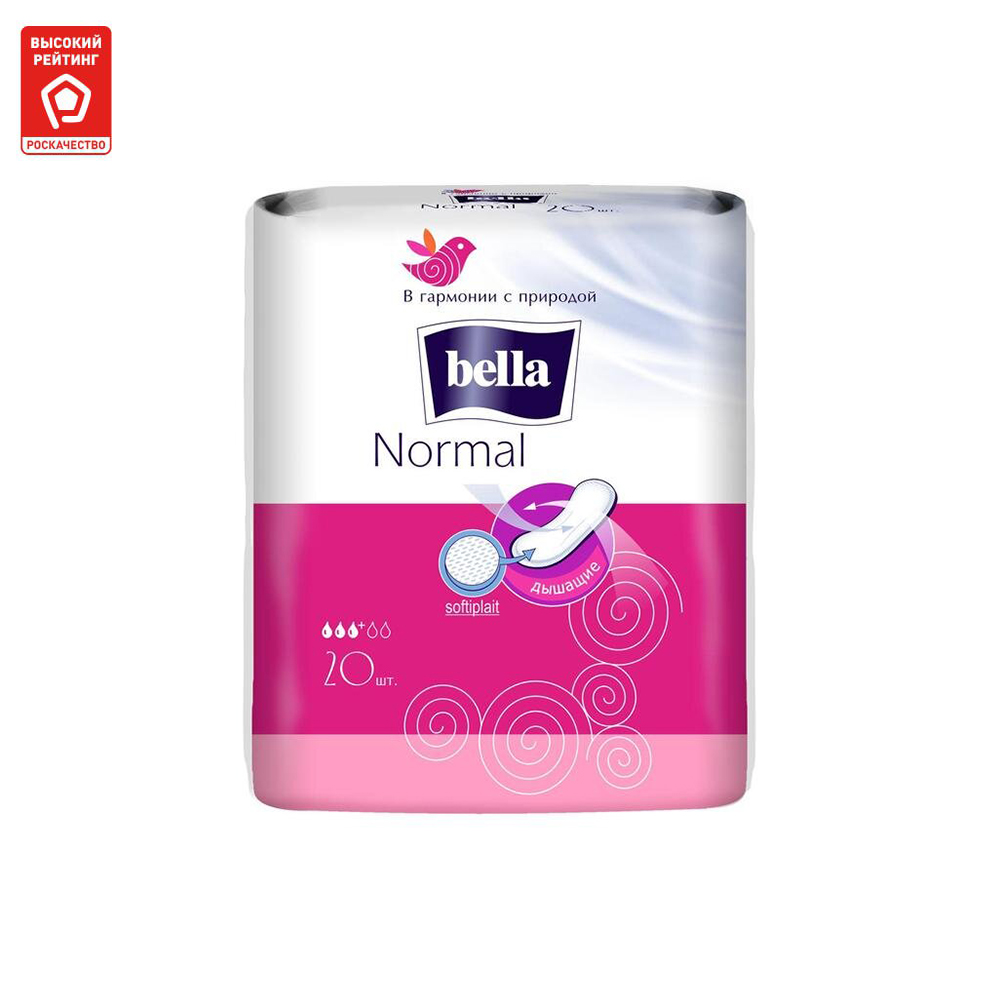 Прокладки Bella Normal Air 20 шт прокладки bibi classic normal dry 10 шт