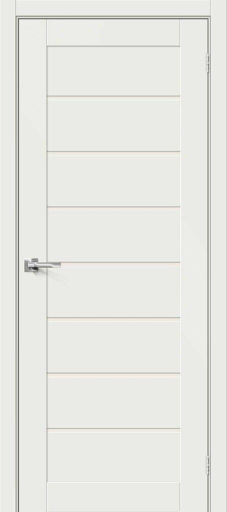 

Дверь Браво-22 White Matt Magic Fog Mr.Wood Браво, Bravo 200*35