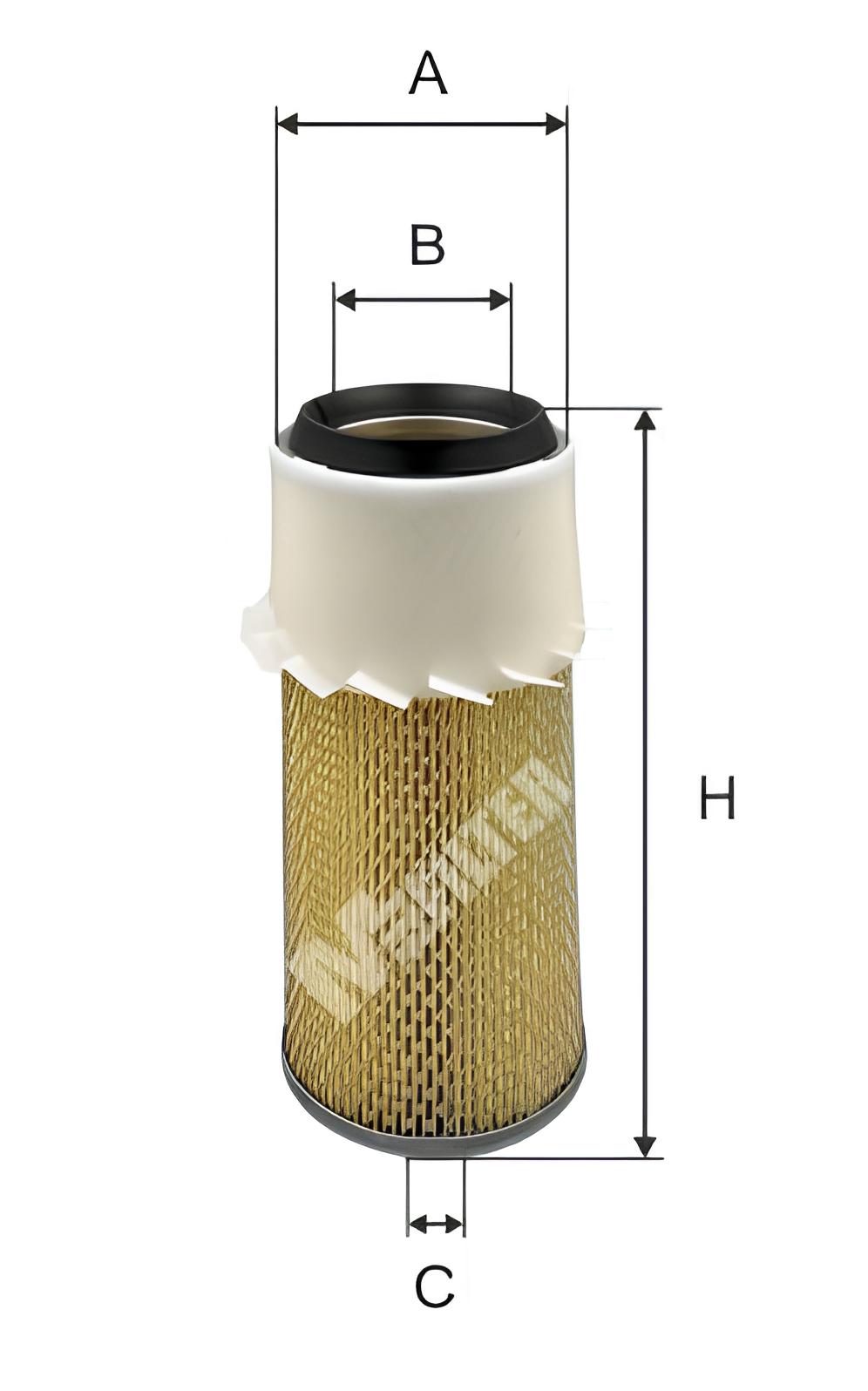 

M-Filter A1066 A1066 Фильтр Воздушный H263 D104 D64\ A.Chalmers/Bobcat/Case/Cat/Ihc/John D