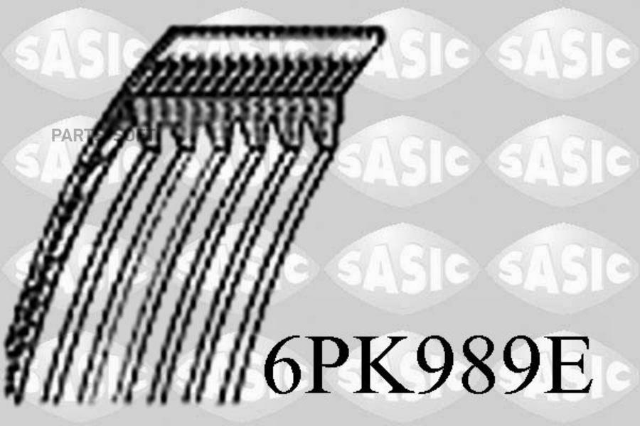 Ремень Ручейковый Sasic арт. 6PK989E