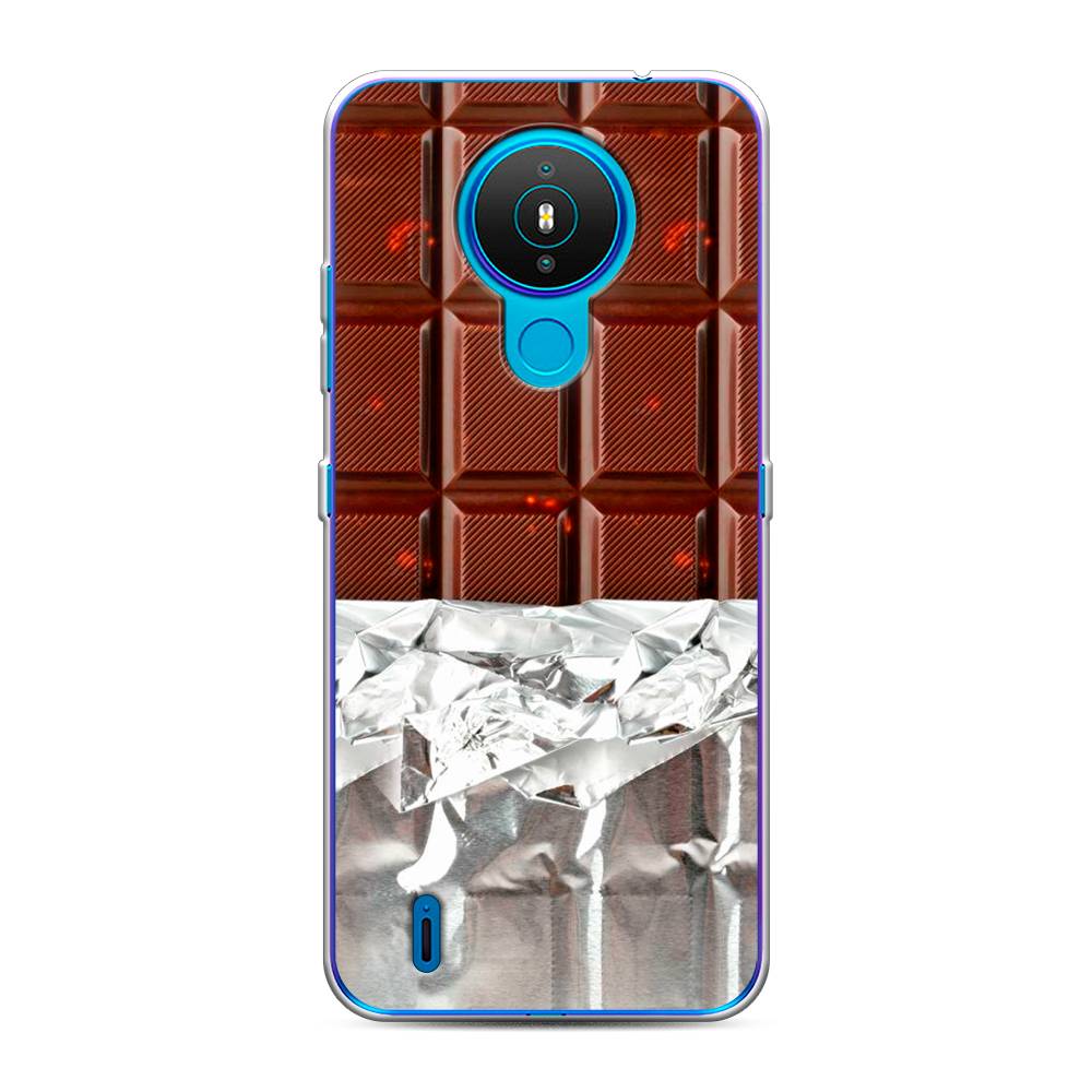 

Чехол на Nokia 1.4 "Шоколад в обертке", Коричневый, 124550-6