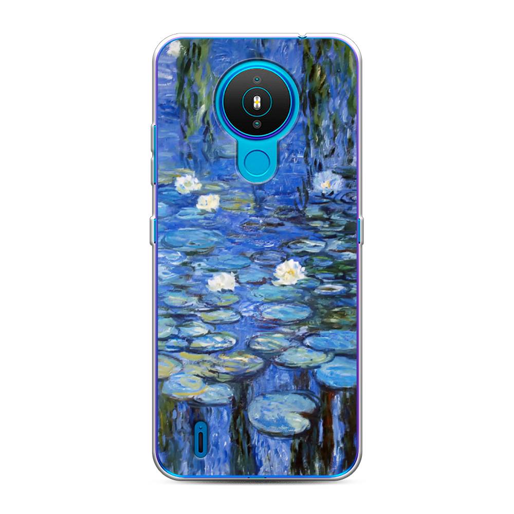 

Чехол на Nokia 1.4 "Нарисованный пруд", Синий;зеленый, 124550-4