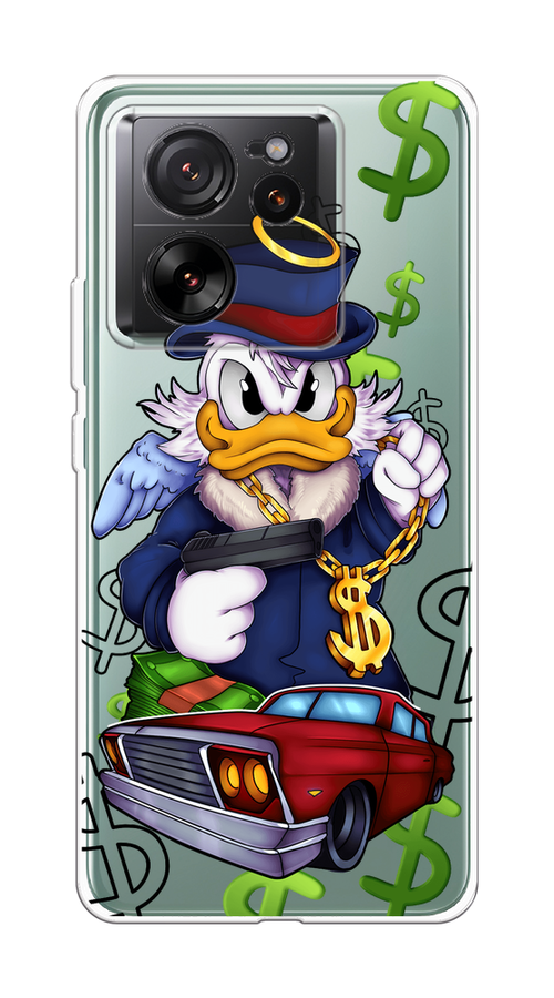 

Чехол на Xiaomi 13T Pro "Scrooge McDuck with a Gold Chain", Красный;синий;белый, 319950-1