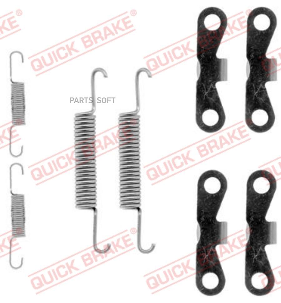 

Комплект монтажный тормозных колодок OJD-QUICK BRAKE 1050720