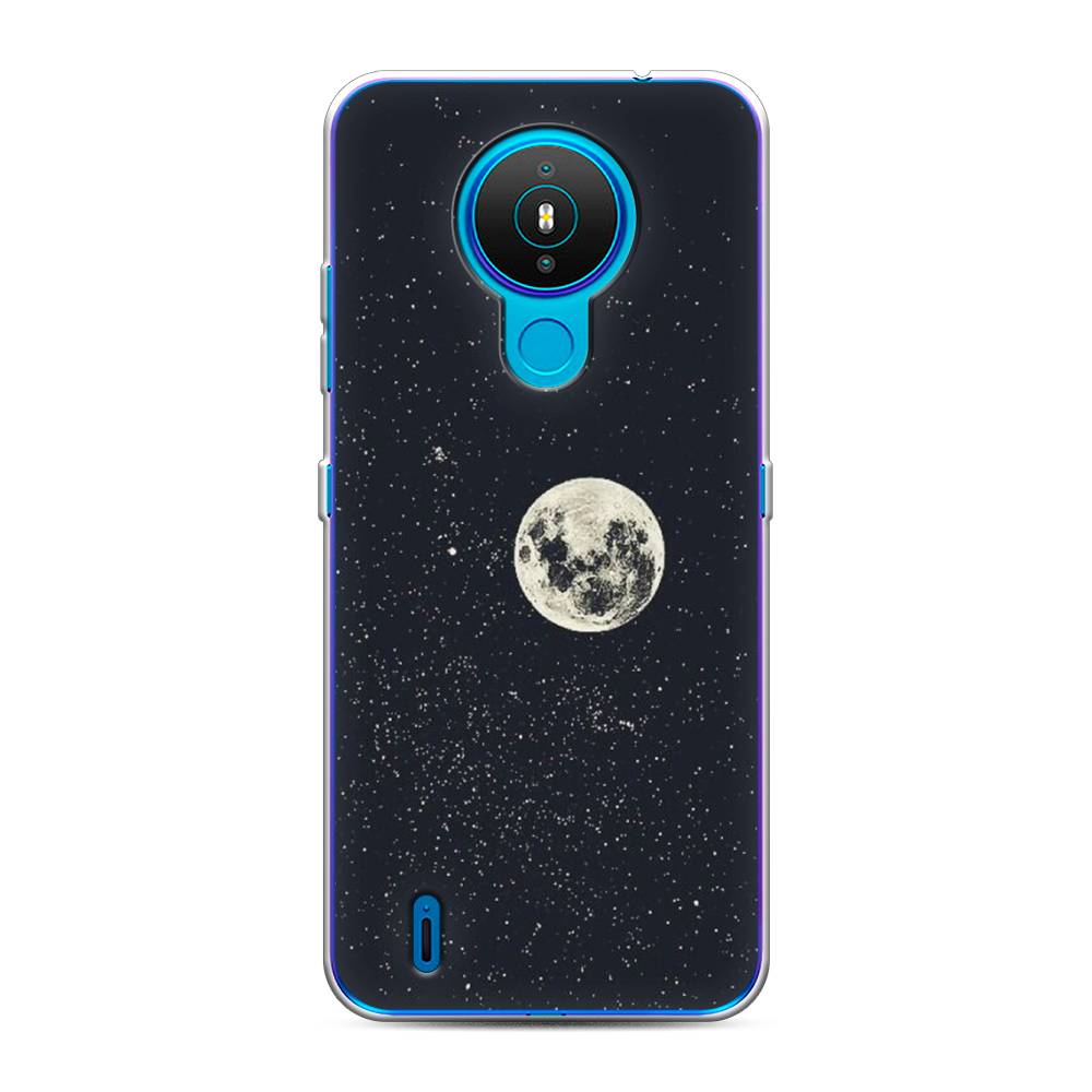 

Чехол на Nokia 1.4 "Полнолуние", Красный, 124550-2