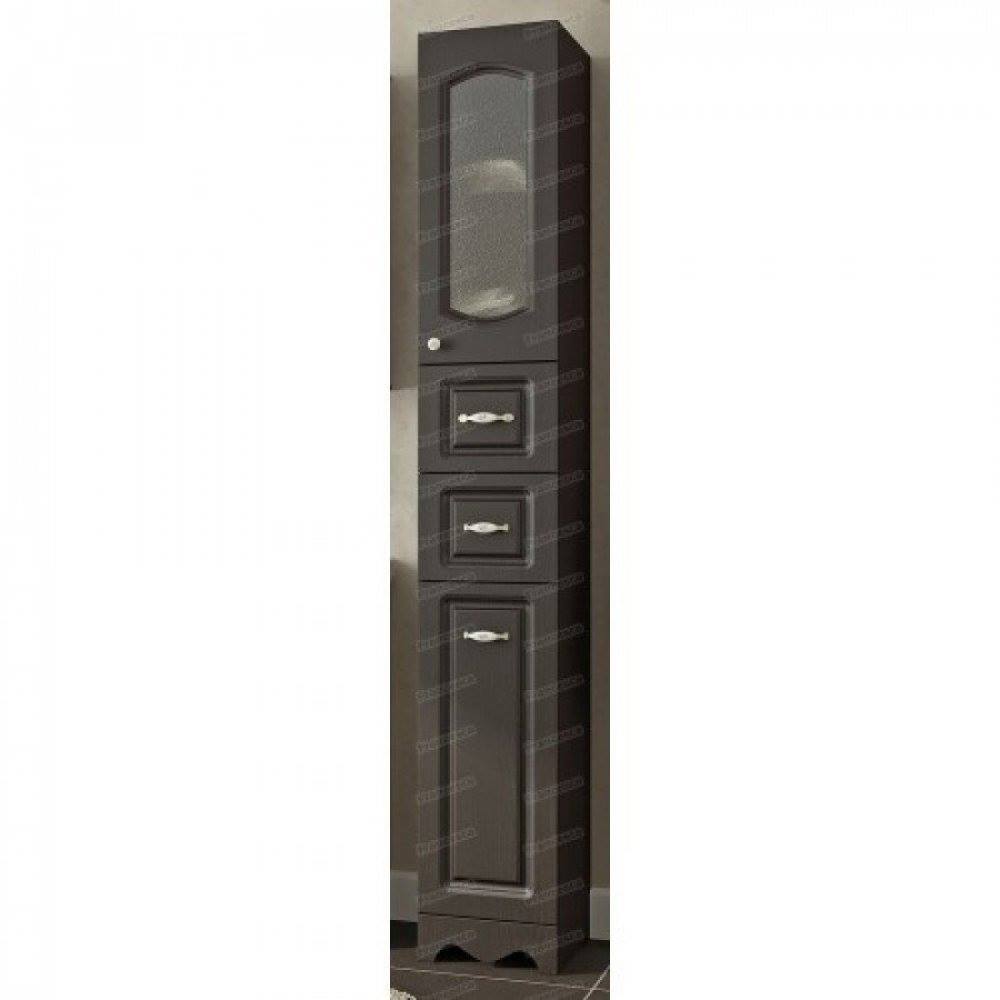 

Пенал Francesca Империя 30 венге с бельевой корзиной Francesca