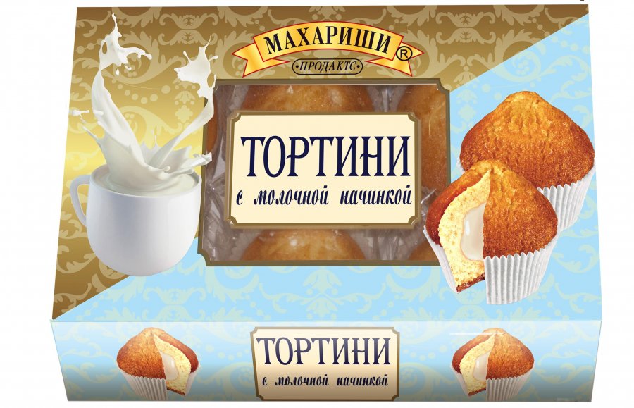 

Тортини Махариши с молочной начинкой 200 г