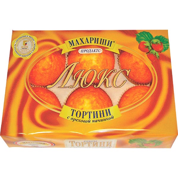 

Тортини Махариши с ореховой начинкой 200 г