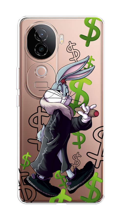 

Чехол на Vivo V40e Rich Bugs Bunny, Зеленый;черный;голубой, 2611950-1