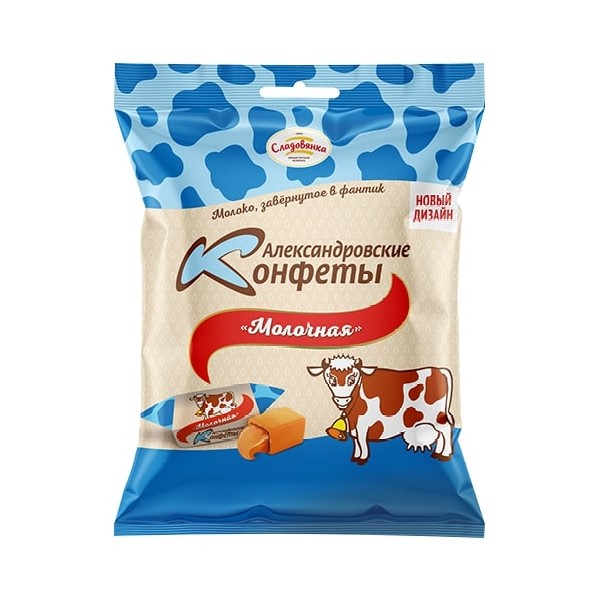 

Конфеты Александровские Коровка молочная 1 кг