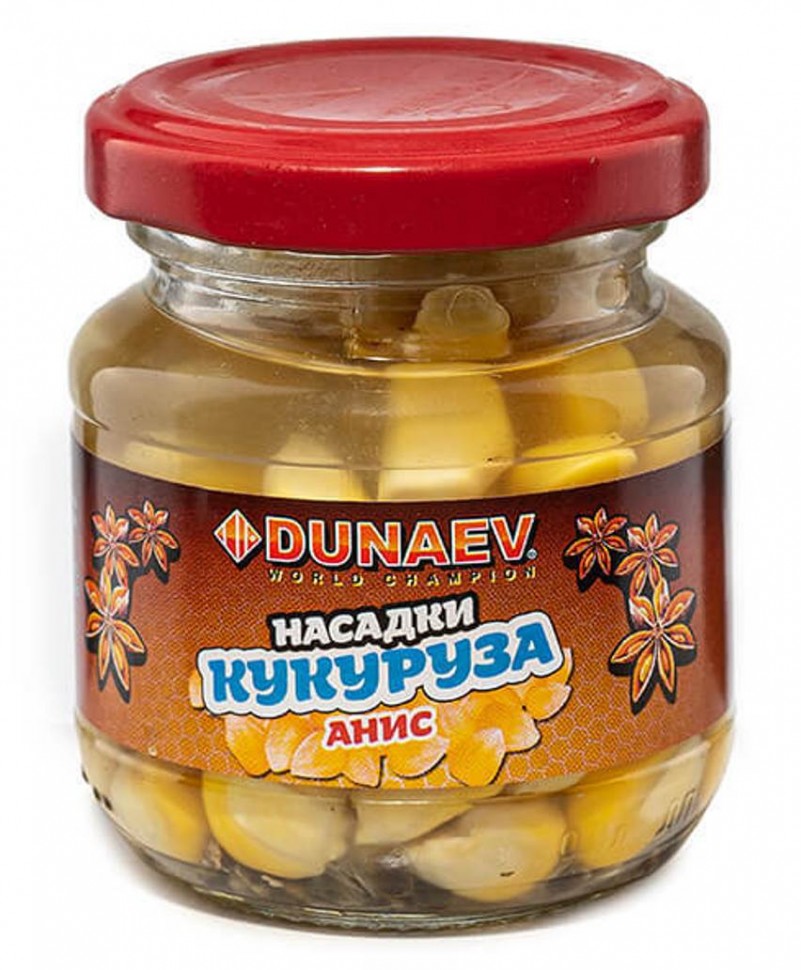 

Насадка DUNAEV, 100 мл, стеклобанка Кукуруза анис DWN023