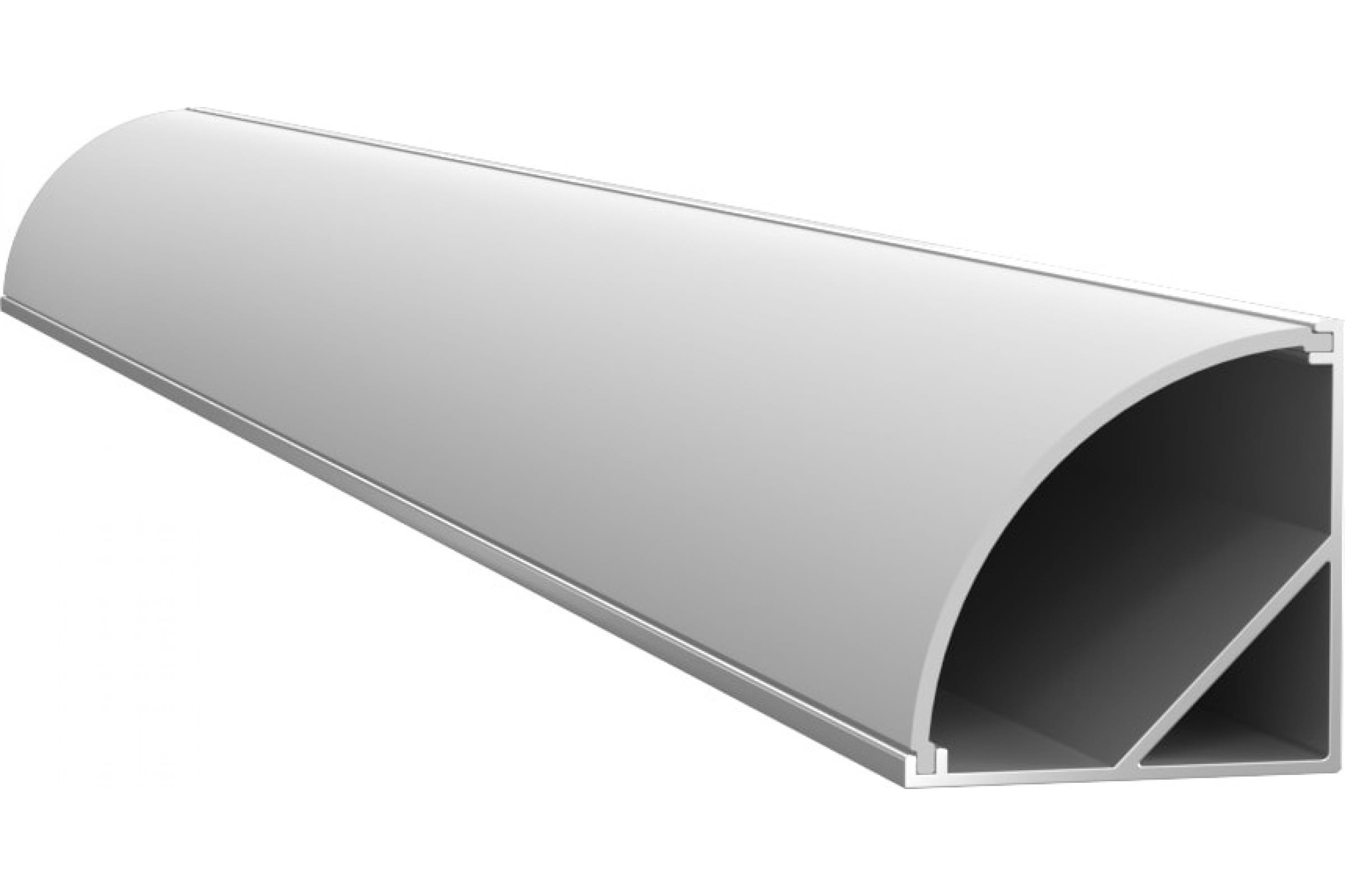 ArdyLight Алюминиевый профиль угловой ALS-3030 anod 2.0 с экраном комплект 50104-1