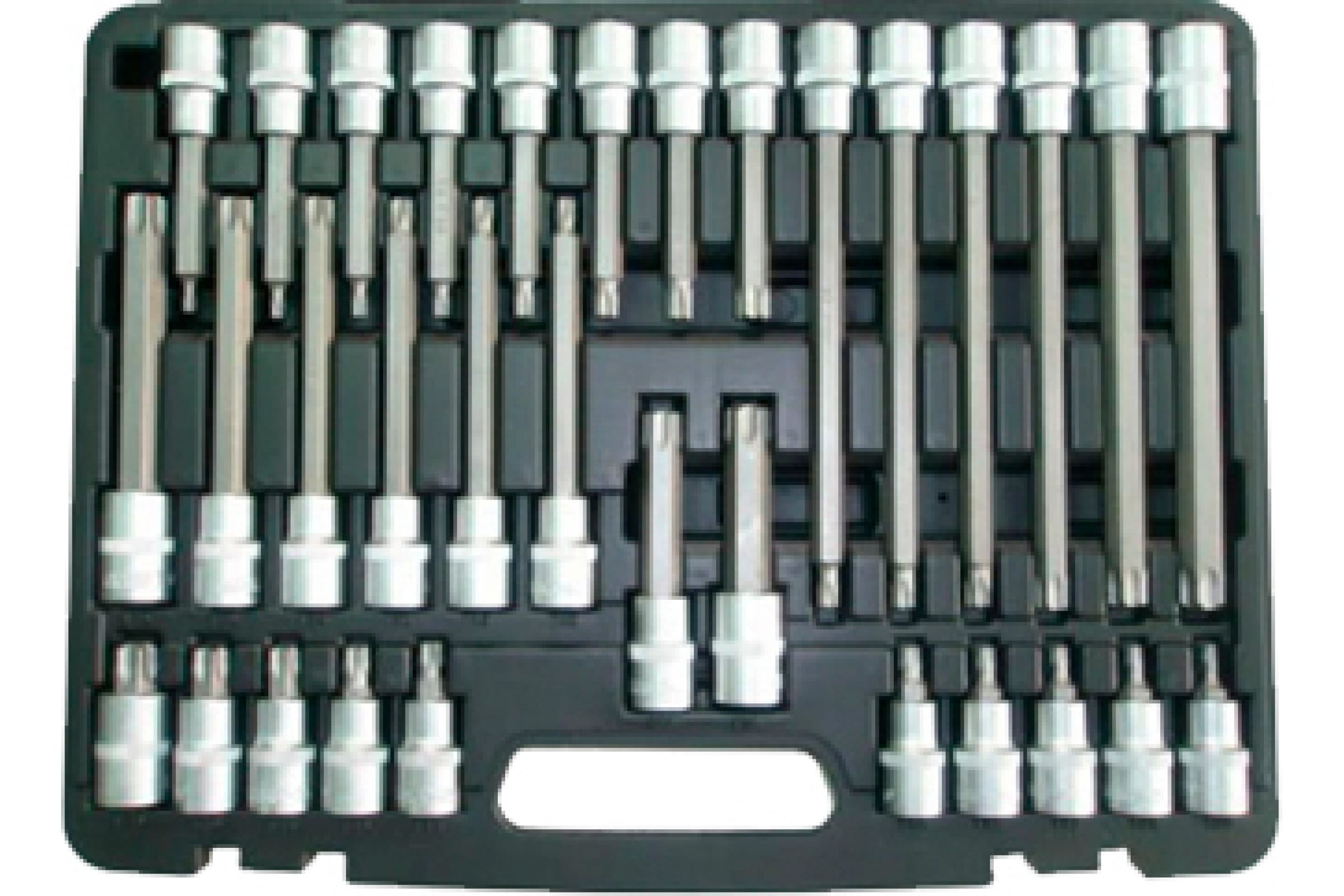 AV Steel Набор головок со вставками TORX T20-T70, L55-200мм, 32 предмета AV-921067