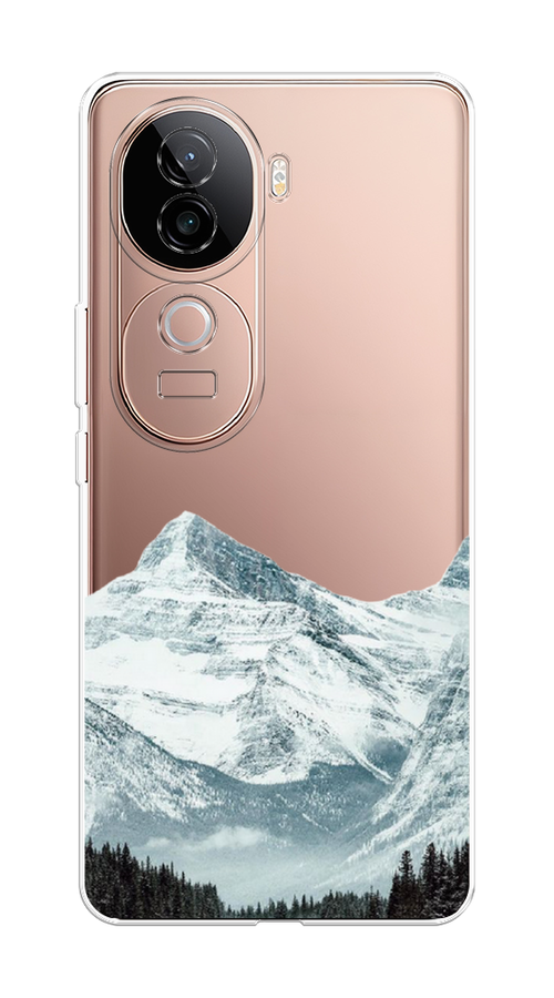 

Чехол на Vivo V40e Горы арт 1, Белый;зеленый, 2611950-1