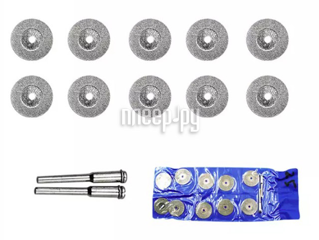 фото Насадка s-line d20 мини отрезной алмазный 10шт 156452 nobrand