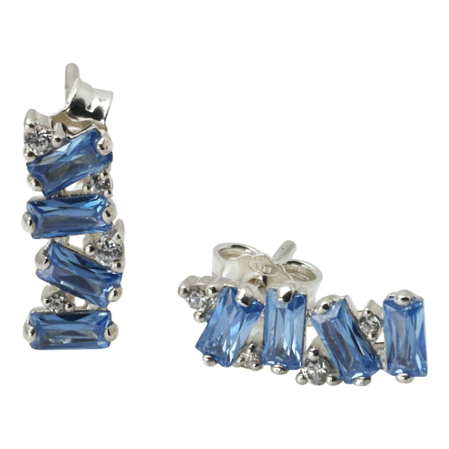 

Серьги из серебра с фианитом Terekhova jeweler TJUSES0FG000004, TJUSES0FG000004