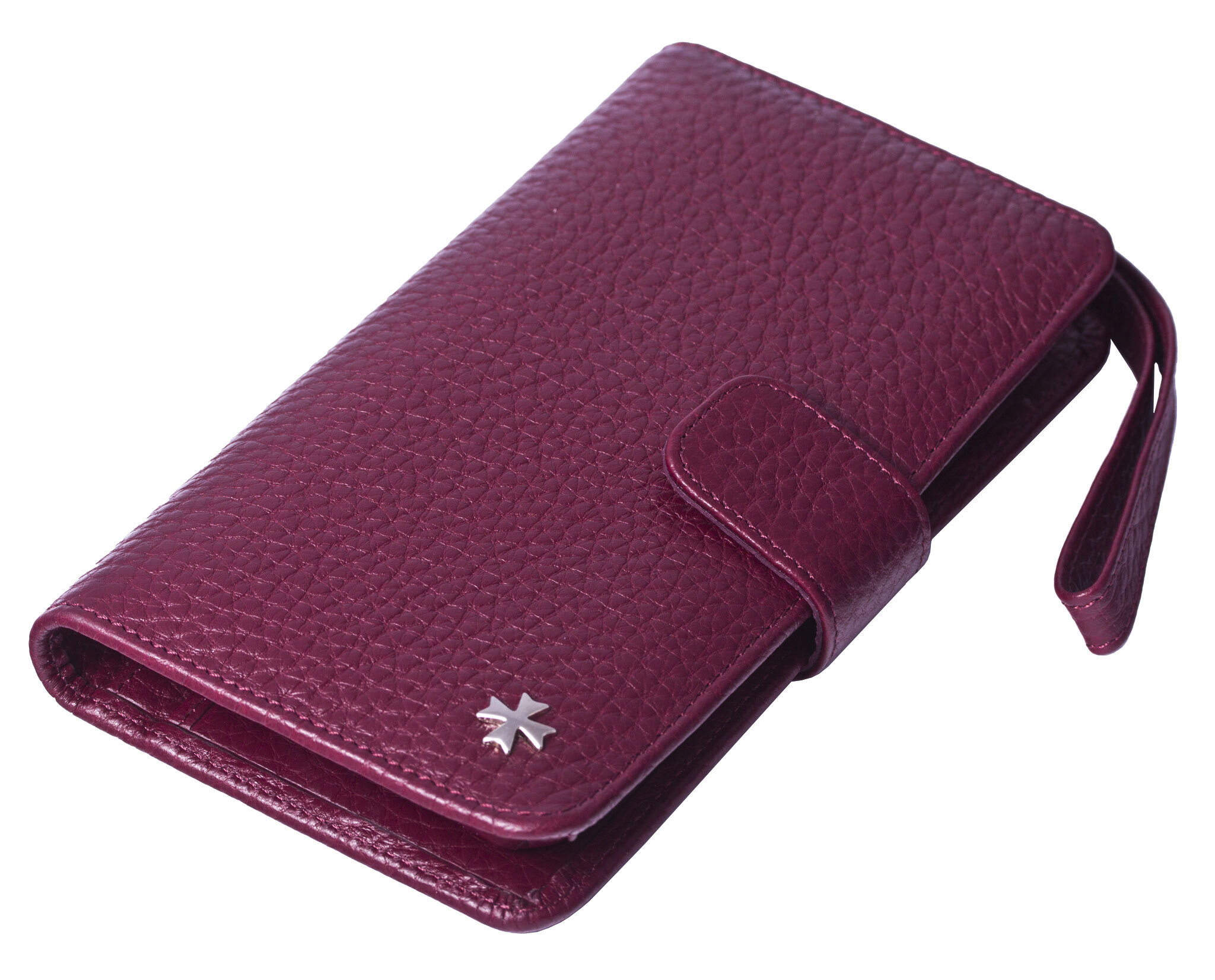 

Кошелек женский Narvin 9242-N.Polo bordo, Бордовый, 9242-N.Polo
