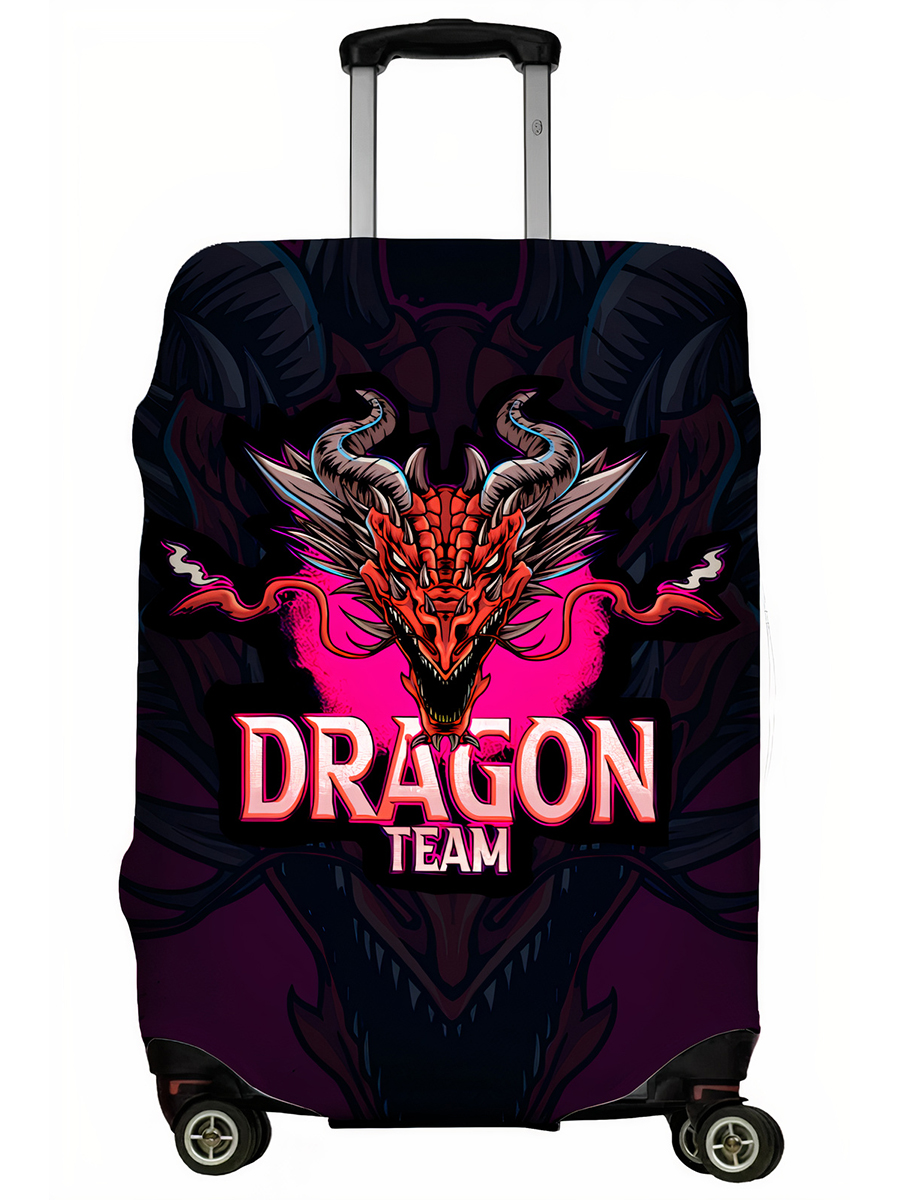 фото Чехол для чемодана lejoy lj-case-359 dragon team, р. s