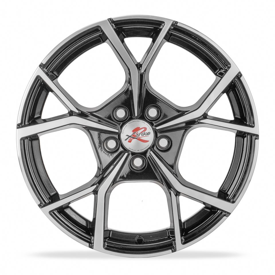 

Колесный диск X'trikeRST Octavia R086 6,5\R16 5*112 ET46 d57,1 BK/FP [40459]