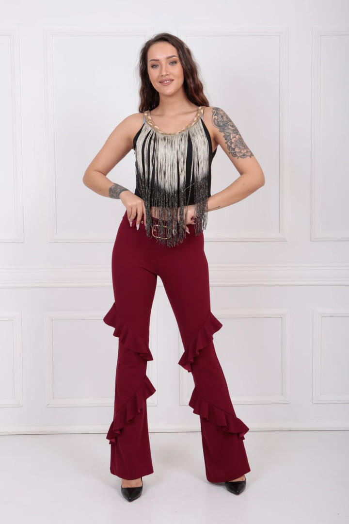 

Брюки женские Sense 132403 красные 36 EU (доставка из-за рубежа), 132403