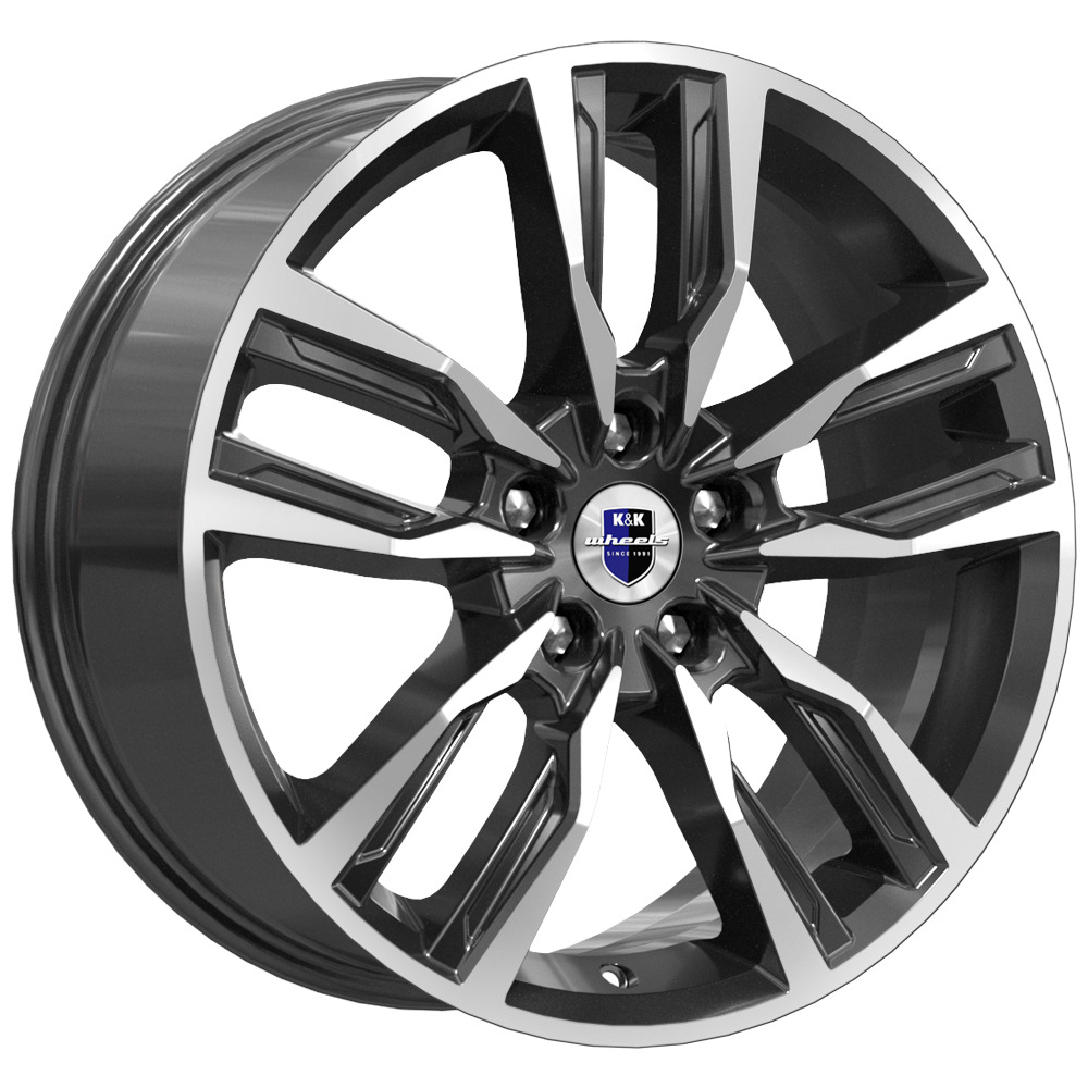 

Колесный диск K&K Хант (КС1034) 6,0\R15 4*98 ET30 d58,5 Алмаз черный [79942], Хант (КС103)