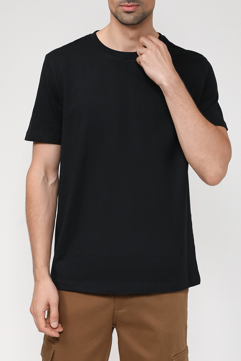 

Футболка мужская Esprit Casual 993EE2K303 черная M, Черный, 993EE2K303
