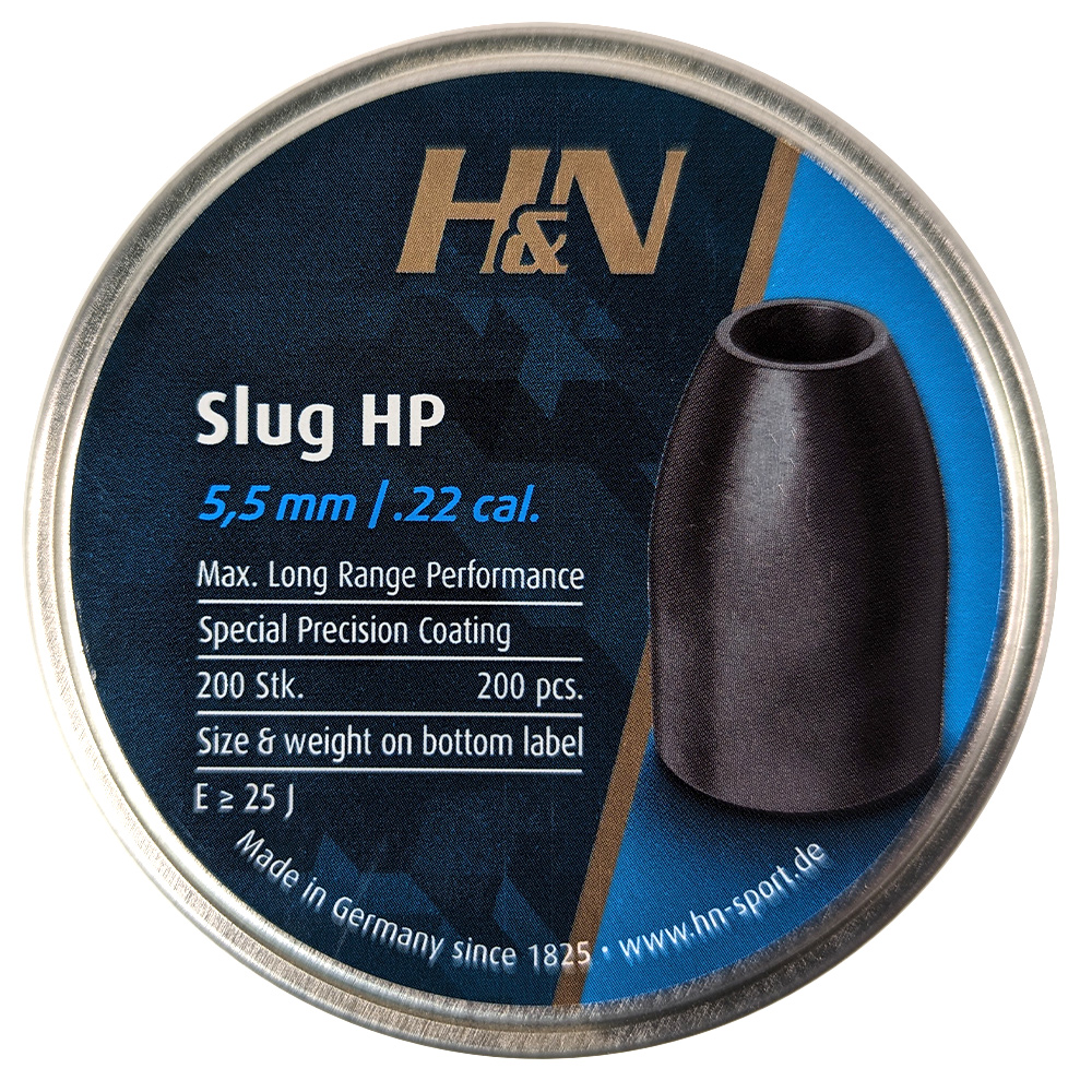 Пули для пневматики HN Baracuda Slug HP калибр 553мм 149г 200 шт 2063₽