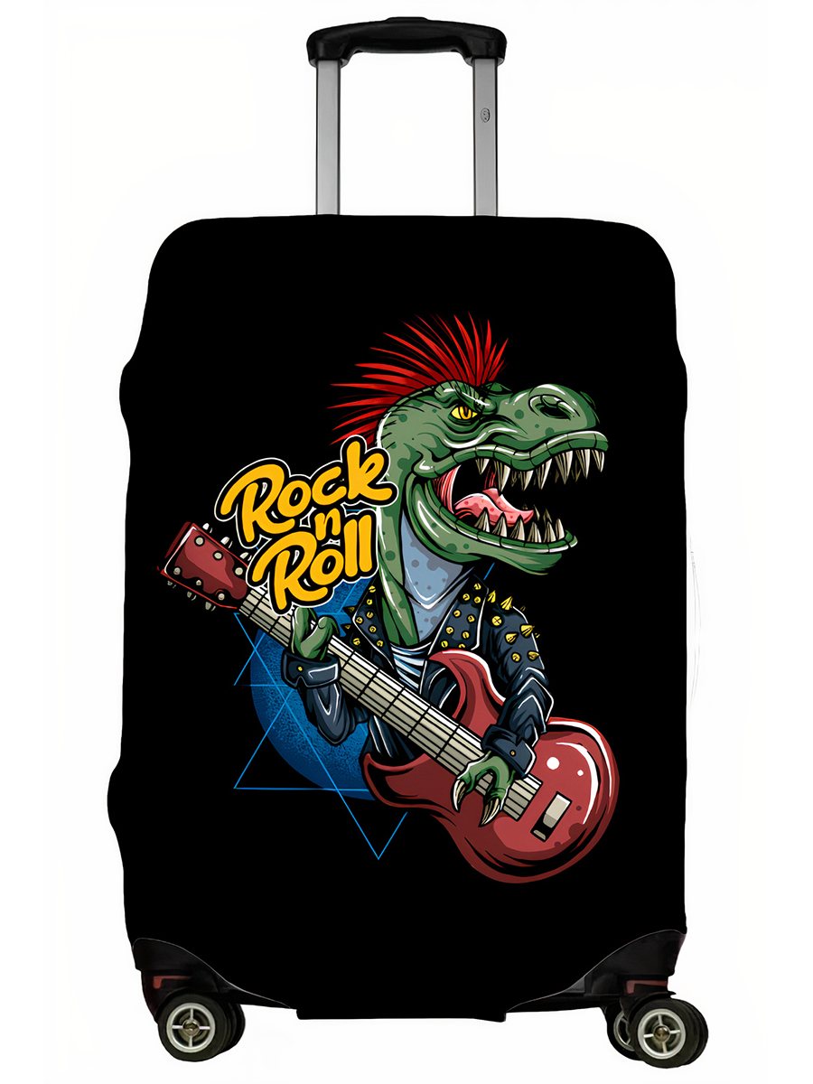 фото Чехол для чемодана lejoy lj-case-362 rock&roll, р. m