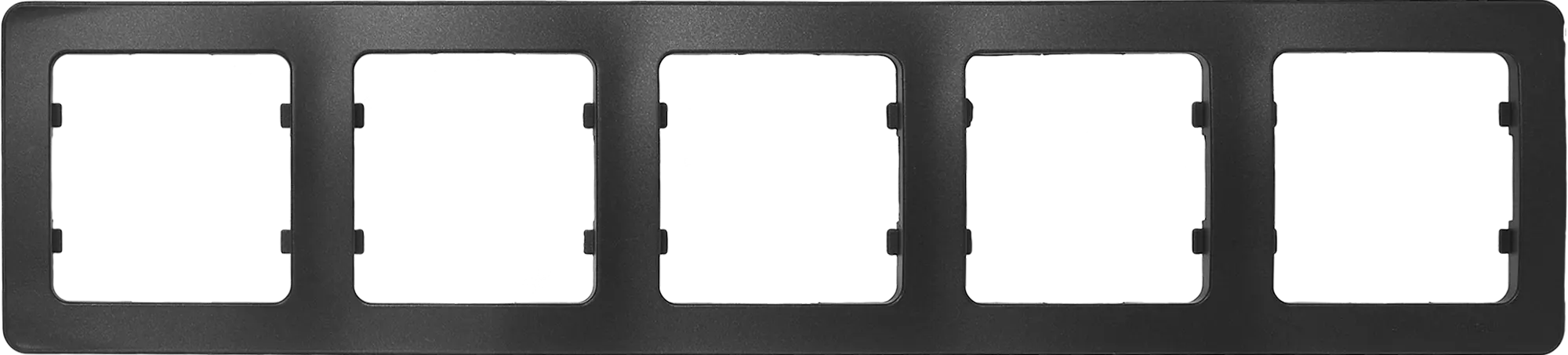 Рамка Hegel Master 5 M 36.2x8.1 см пластик цвет черный