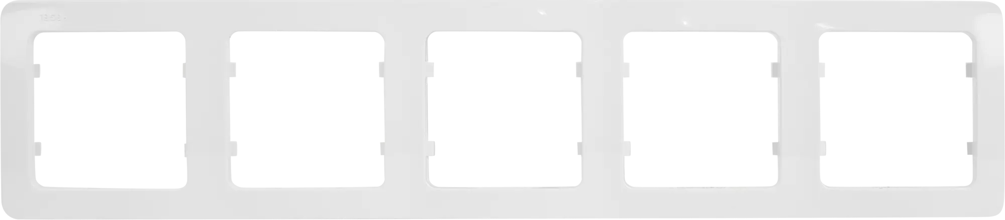 Рамка Hegel Master 5 M 36.2x8.1 см пластик цвет белый распределительная коробка hegel