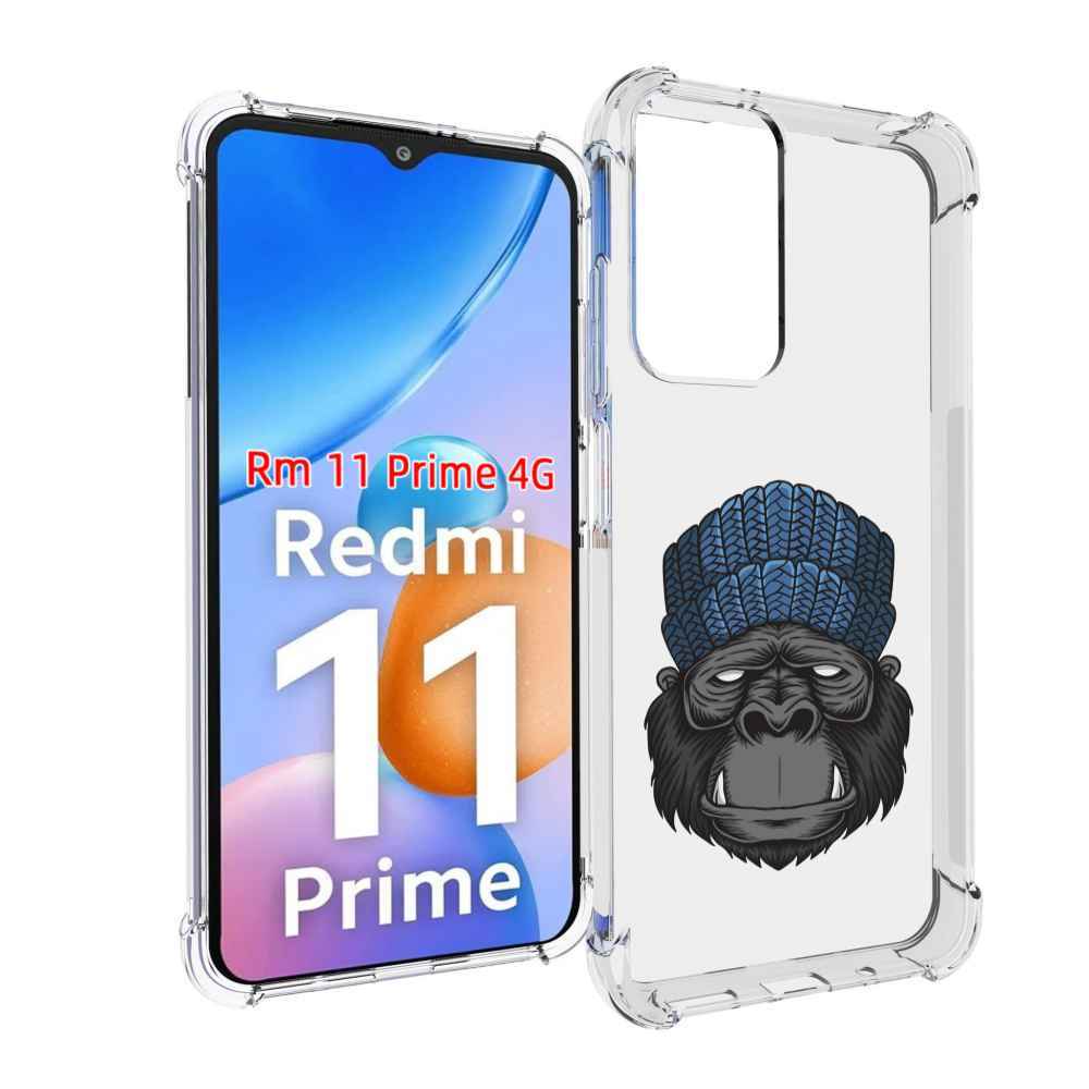 

Чехол MyPads Горила для Xiaomi Redmi 11 Prime 4G, Прозрачный, Tocco
