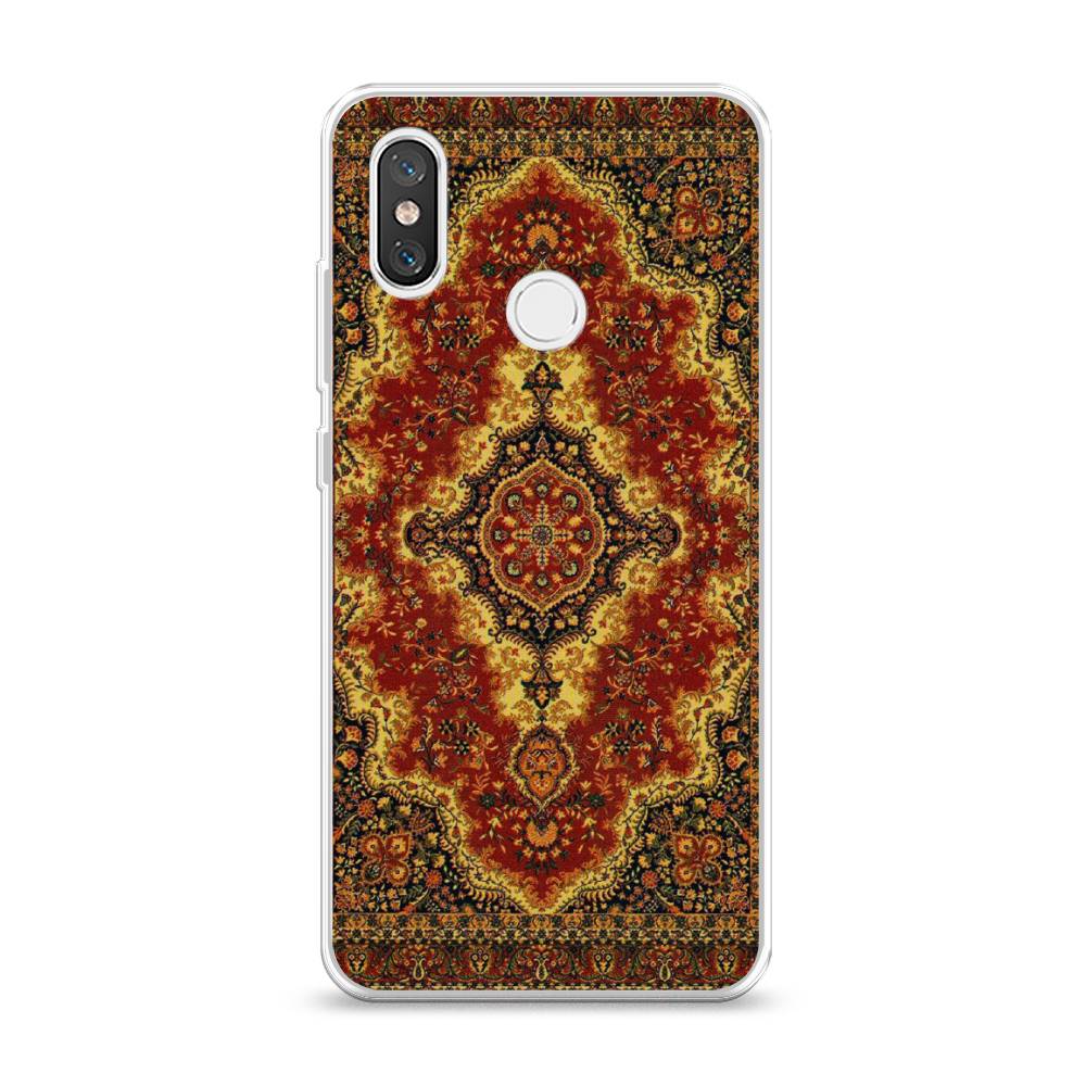 

Чехол на Xiaomi Mi 8 "Ковер", Коричневый;золотистый;красный, 33550-3