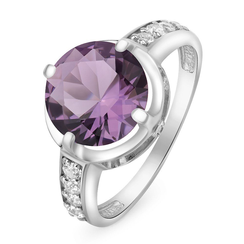 

Кольцо женское из серебра с фианитом 585Gold 701008287, р. 17, 701008287