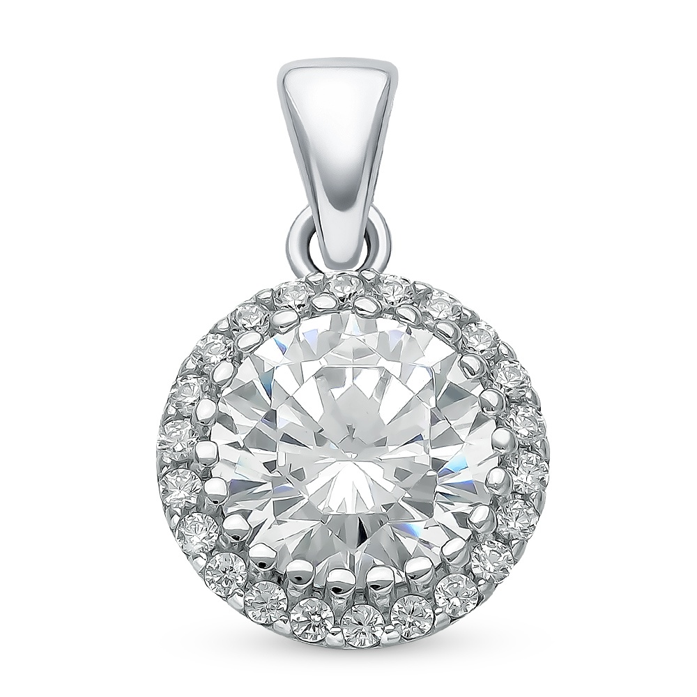 

Подвеска из серебра с фианитом 585Gold 703004233, 703004233