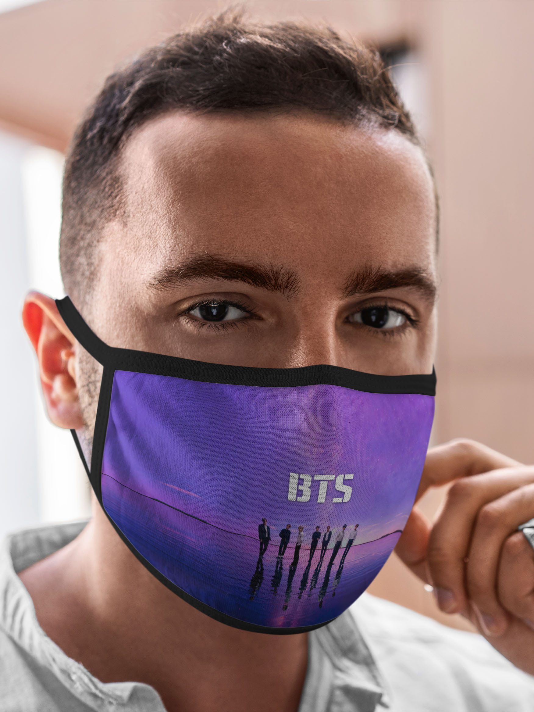 

Многоразовая маска унисекс Burnettie Bts, Разноцветный, Bts