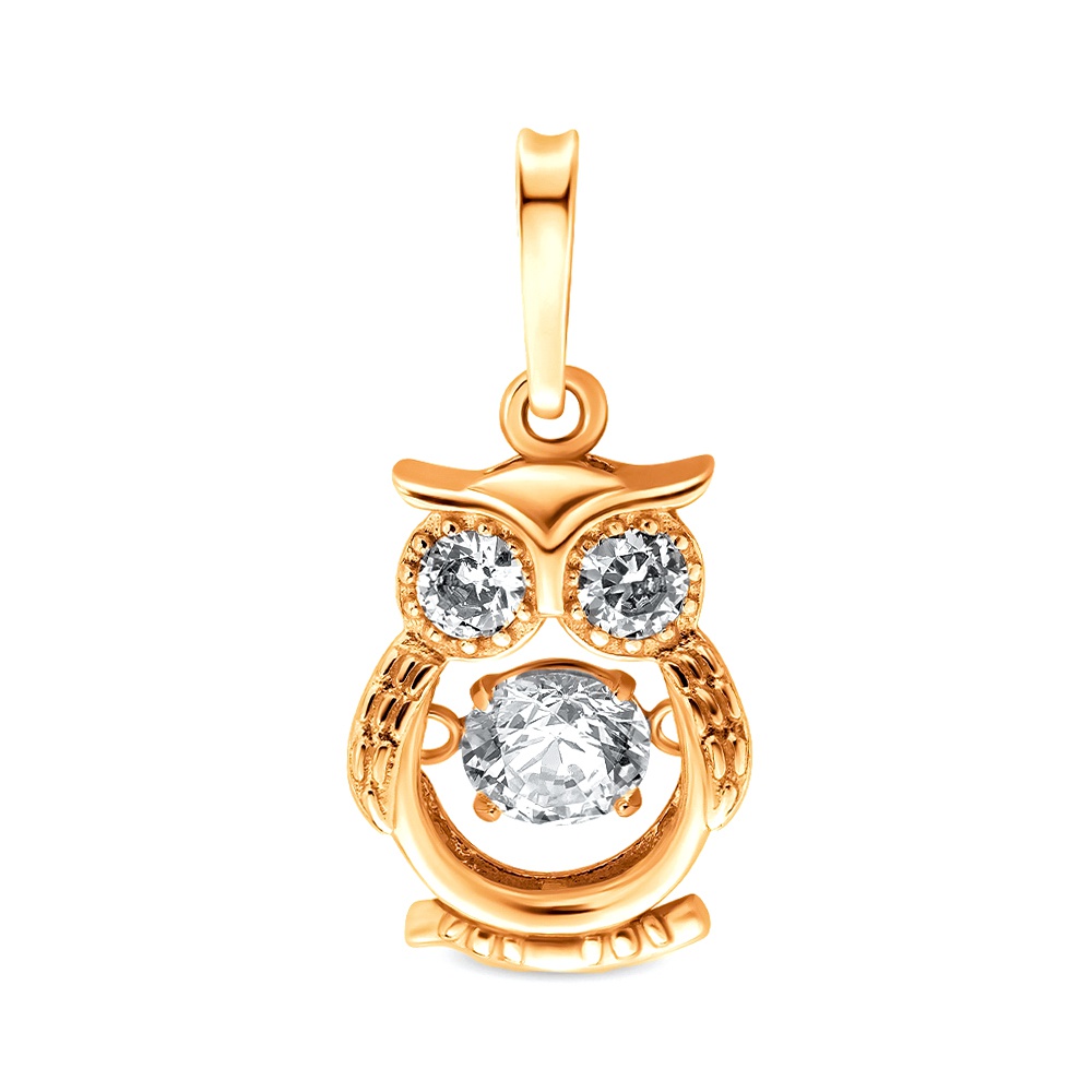 

Подвеска из серебра с фианитом 585Gold 703004255, 703004255