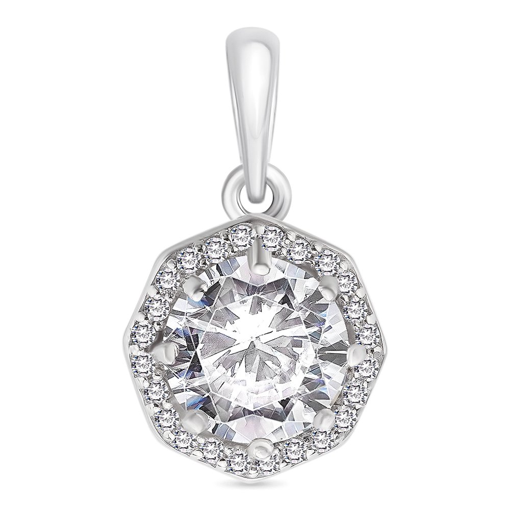 

Подвеска из серебра с фианитом 585Gold 703004308, 703004308