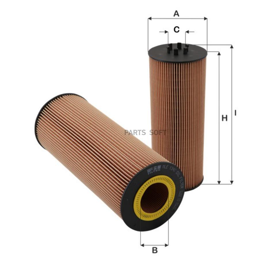 

Фильтр масляный MB/NEOPLAN FIL FILTER MLE1340, MLE1340