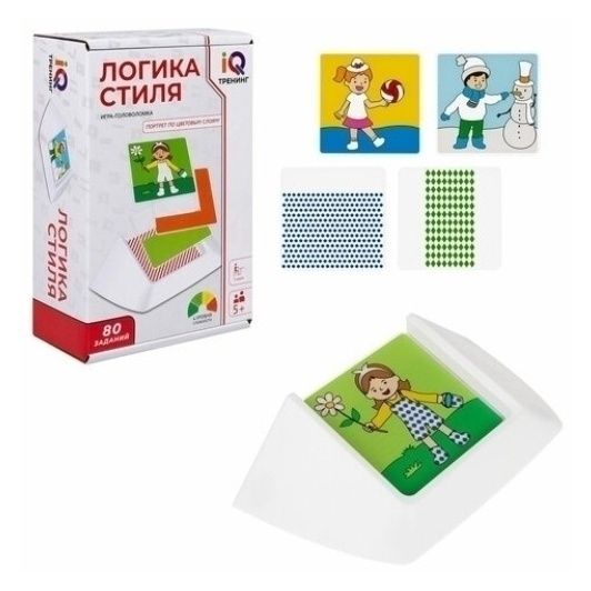 

Настольная логическая игра Iq Тренинг Логика стиля 1Toy Т25561