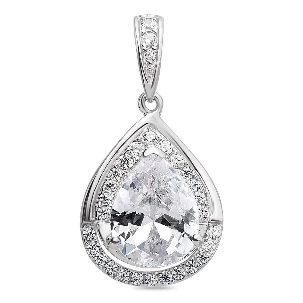 

Подвеска из серебра с фианитом 585Gold 703004388, 703004388