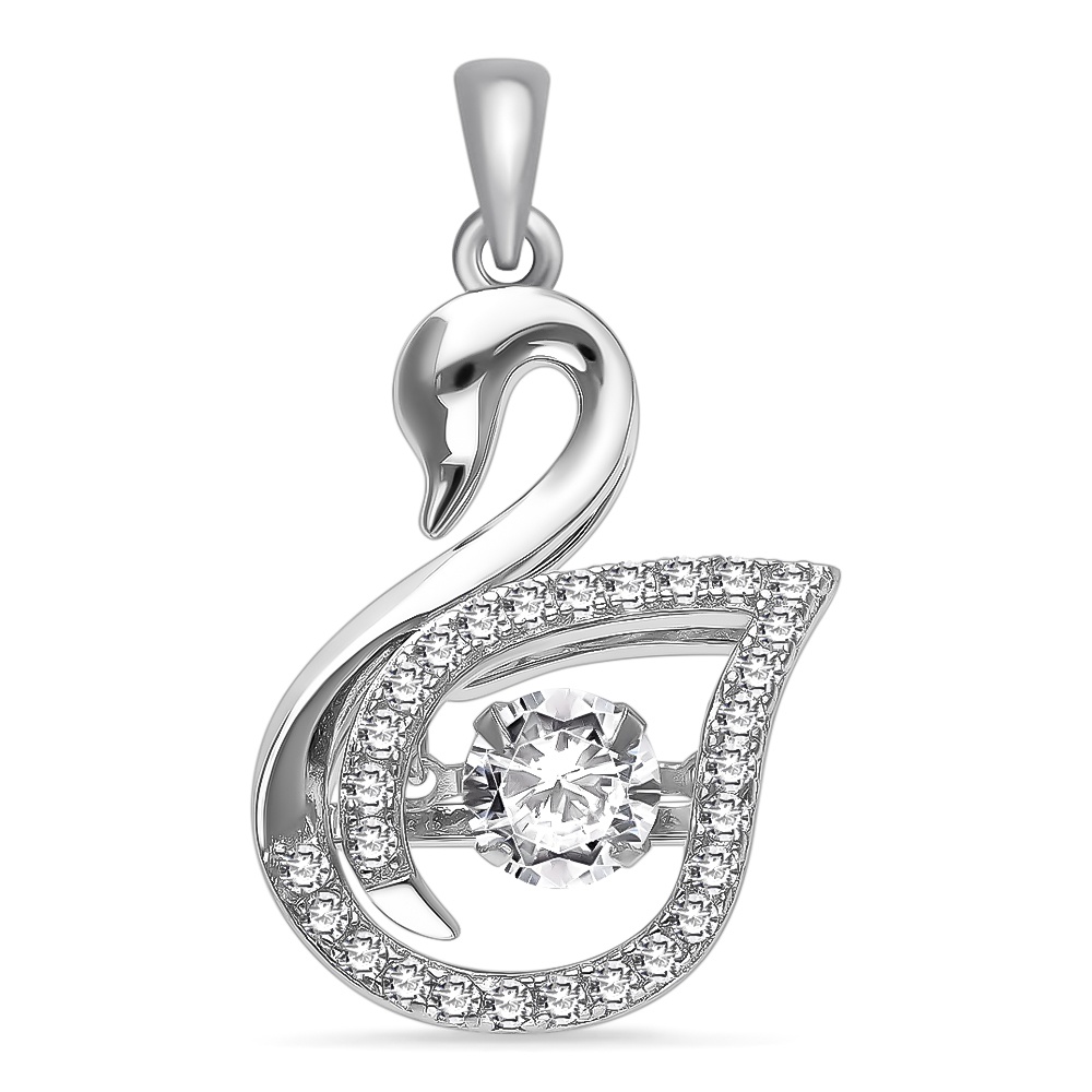 

Подвеска из серебра с фианитом 585Gold 703004803, 703004803