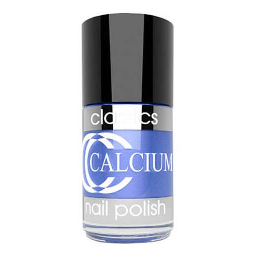 фото Лак для ногтей classics calcium с кальцием № 26 11 мл синий металлик