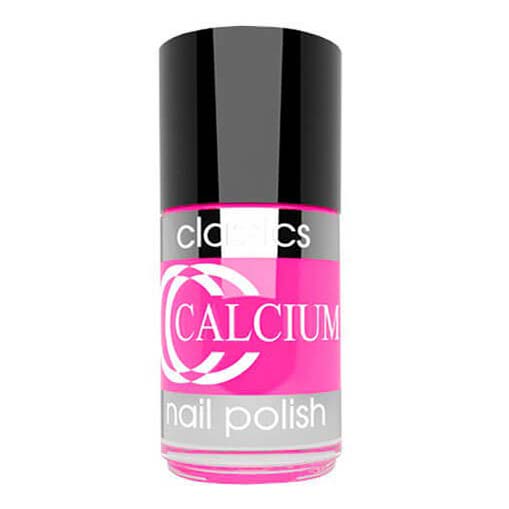 фото Лак для ногтей classics calcium с кальцием № 48 11 мл розовый неон