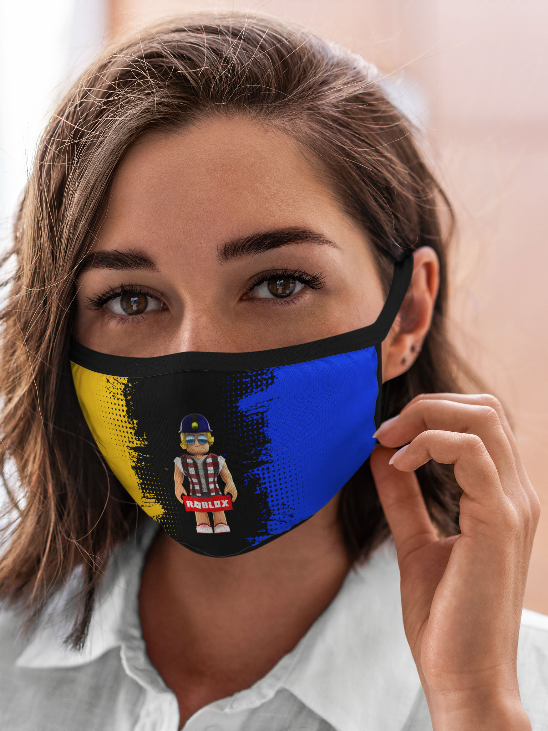 

Многоразовая маска унисекс Burnettie Roblox Роблокс Z, Разноцветный, Roblox Роблокс Z