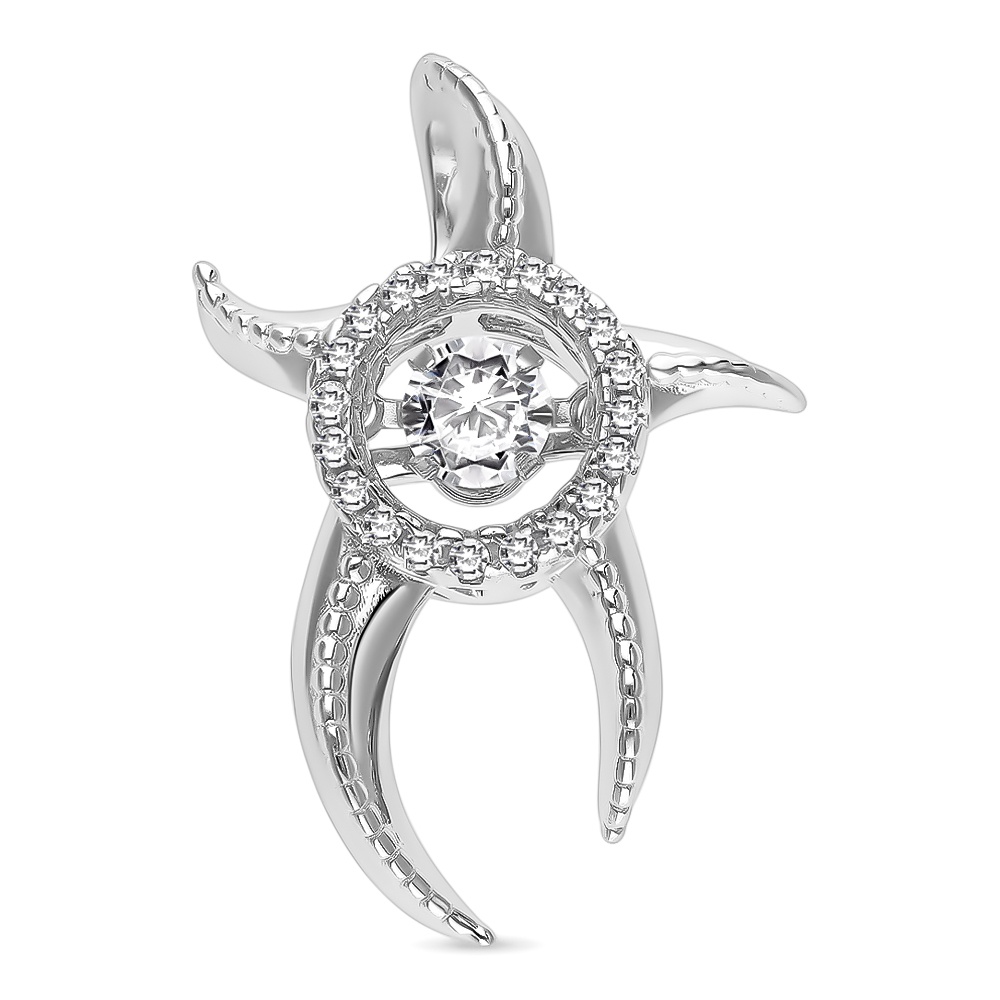 

Подвеска из серебра с фианитом 585Gold 703005040, 703005040
