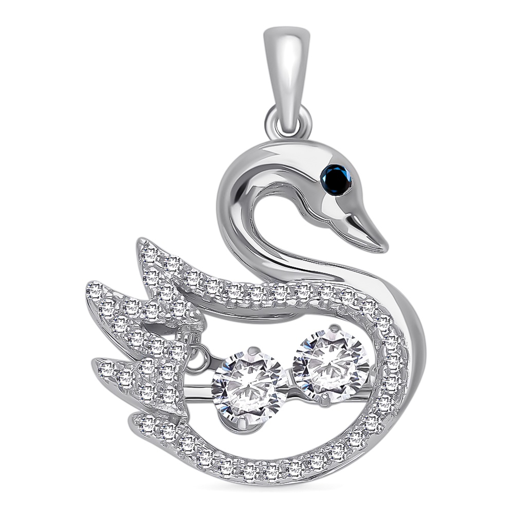 

Подвеска из серебра с фианитом 585Gold 703004546, 703004546