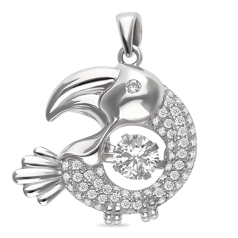 

Подвеска из серебра с фианитом 585Gold 703005041, 703005041