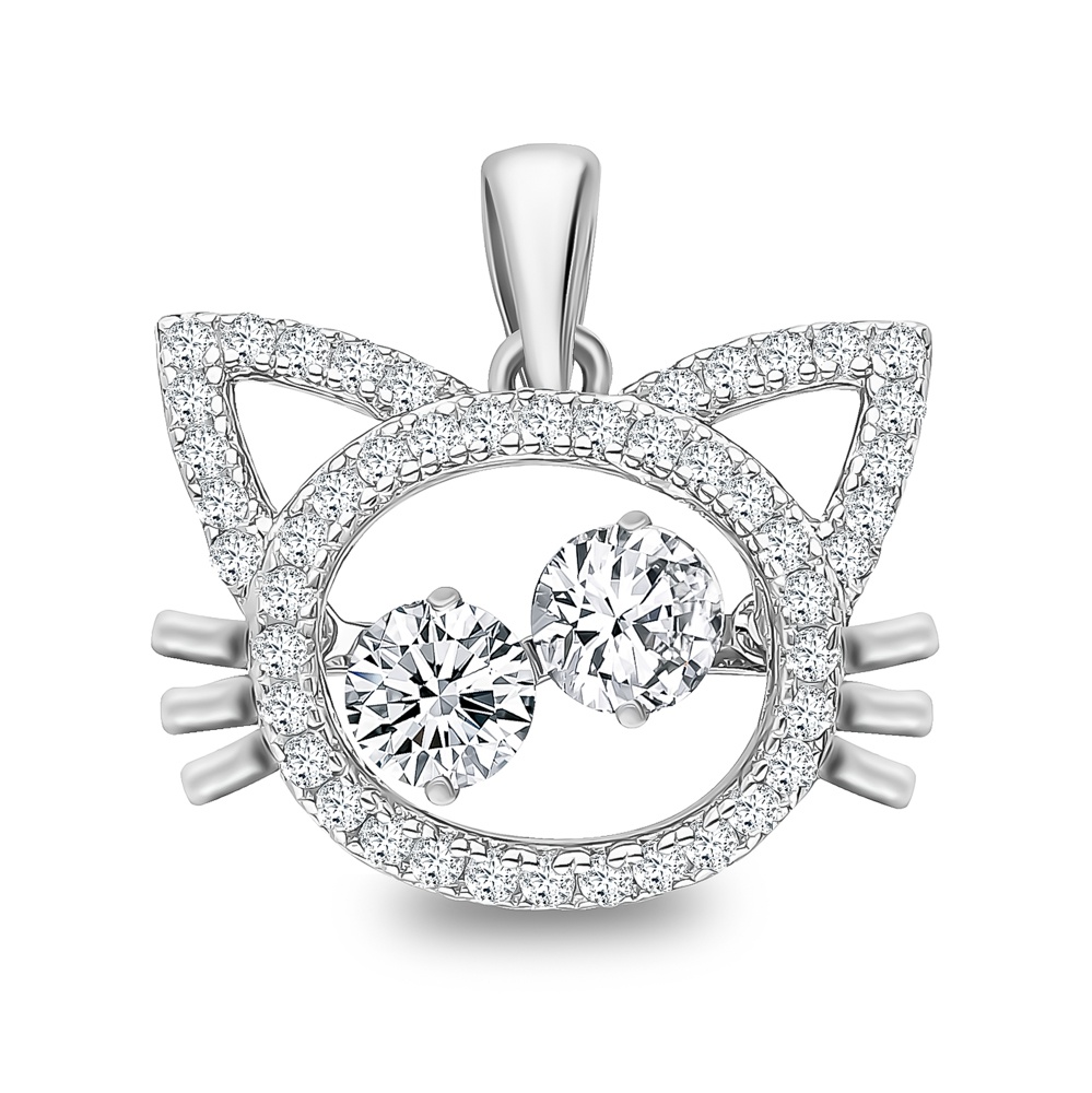 

Подвеска из серебра с фианитом 585Gold 703005438, 703005438